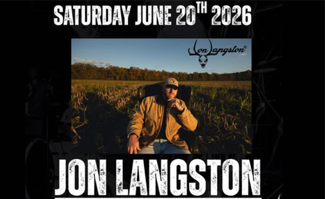 Summer Fest 2026 presents Jon Langston in concert Saturday June 20th 2026